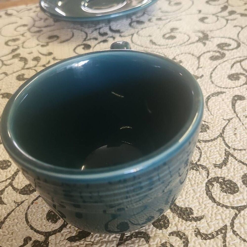 Fiestaware Cup/Saucer - Picture 3 of 9